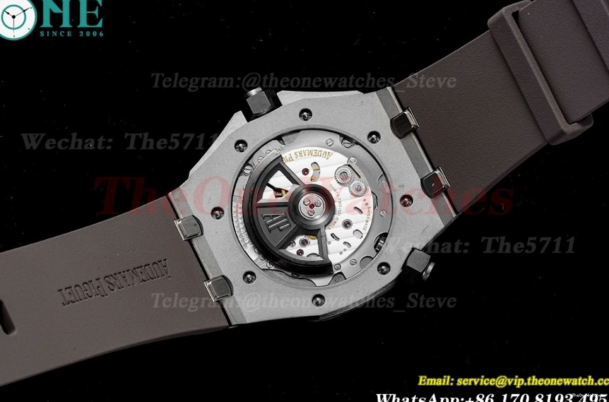 Stk Grey Offshore ZF A4308 Diver RU Oak 42mm 15720 SS Royal 0323